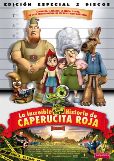 La increíble pero cierta historia de Caperucita Roja / Hoodwinked